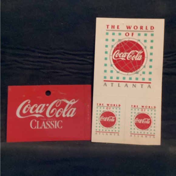 Other - Coke sticker and machine label